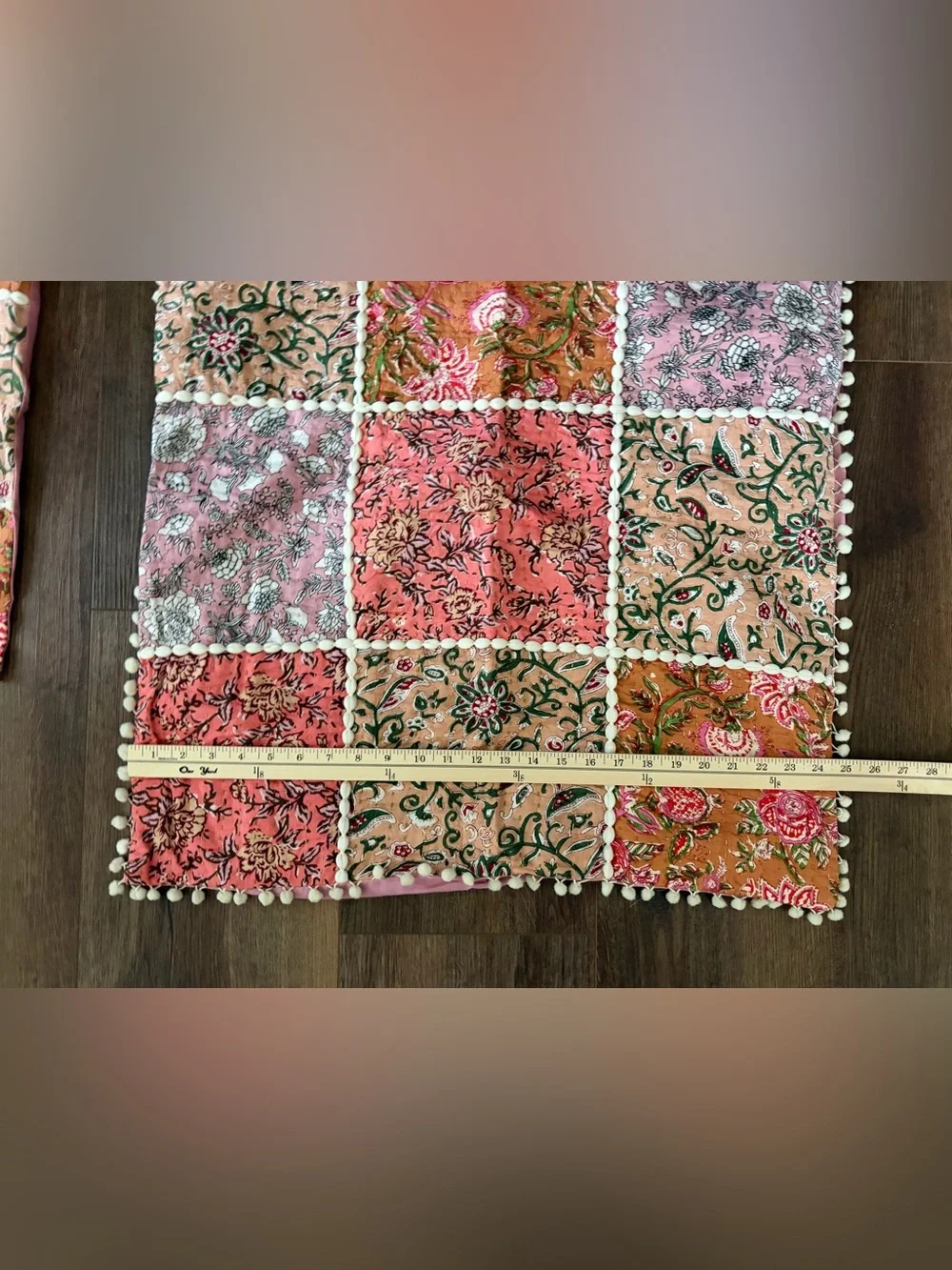 Boho Queen Size Duvet Cover & Shams - Patchwork